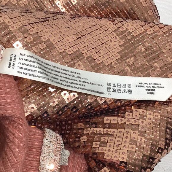 Intimately Free People Rose Gold Sequin Party Tank - Picture 11 of 11